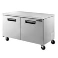 thumbnail image 6 of Maxx Cold X-Series Double Door Undercounter Commercial Freezer in Stainless Steel (12 cu. ft.), 6 of 7