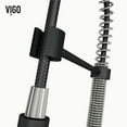 thumbnail image 10 of VIGO Edison Pull-Down Spray Kitchen Faucet (Stainless Steel/Matte Black), 10 of 13