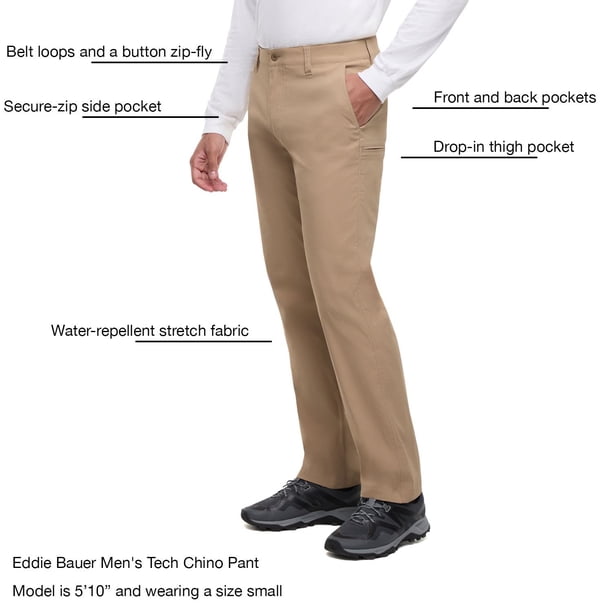 Eddie Bauer Men's Tech Chino Pant - Samsclub.com