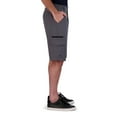 thumbnail image 5 of IRON Clothing Men's Flex Waistband Stretch Hybrid Multi Pocket Cargo Short, 5 of 6