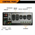 thumbnail image 5 of 12000/9000-Watt Genmax Dual Fuel Portable Generator With CO Sensor + Remote Electric Start / Folding Handle, 5 of 7