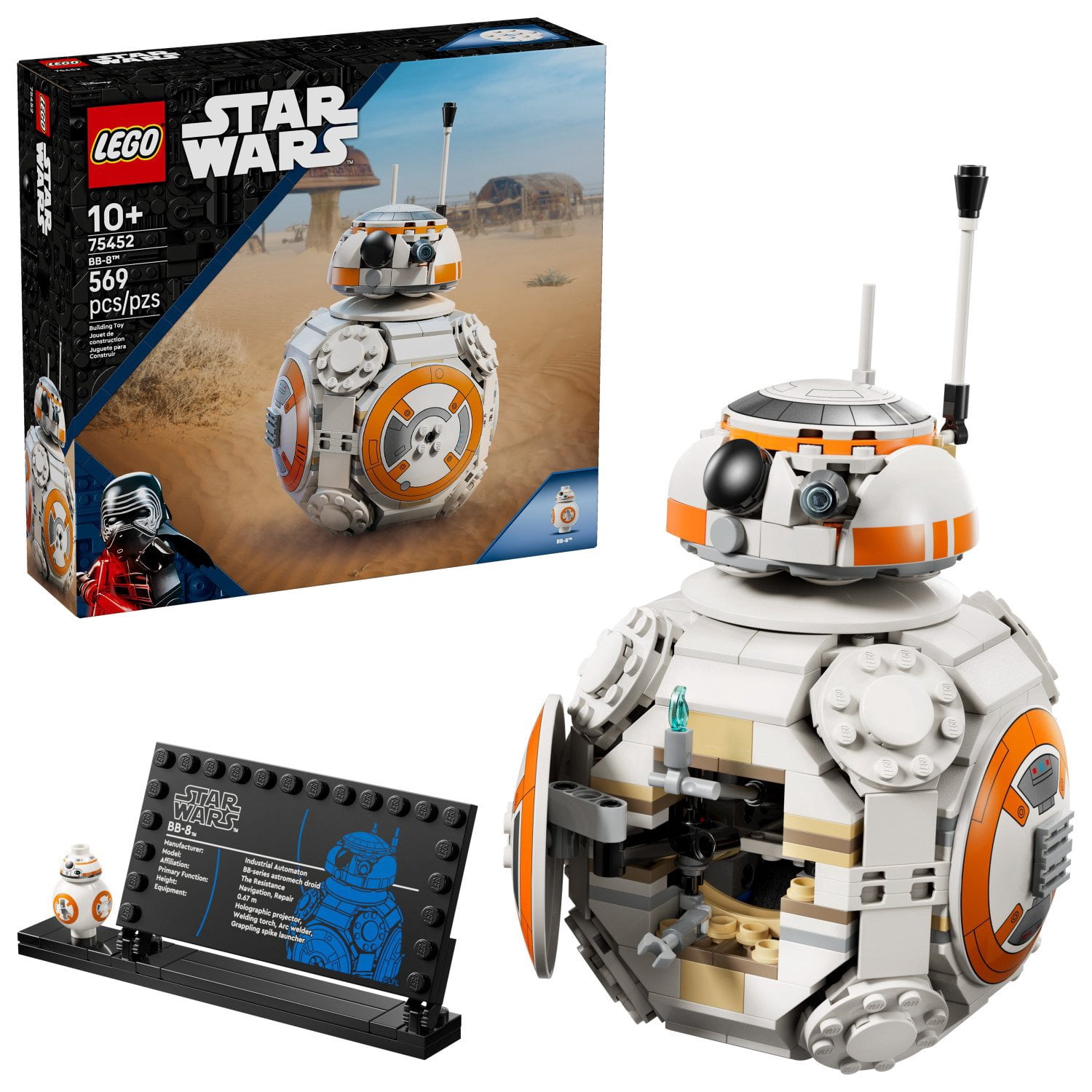 LEGO Star Wars BB-8 Astromech Droid Kids Toy, 569 pc. - Samsclub.com