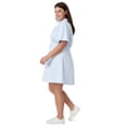 thumbnail image 6 of Edited by Hunter McGrady Women's Pleated Shirt Dress, 6 of 8