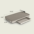 thumbnail image 9 of Bella 12" x 22" XL Griddle with Warming Tray, 9 of 9