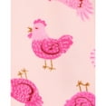 thumbnail image 3 of Carter's Baby & Toddler Girls Fleece Footie Pajama, 3 of 4