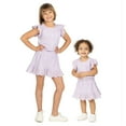 thumbnail image 1 of Rare Editions Toddler Girls 2 Piece Woven Short Set, 1 of 9