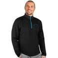 thumbnail image 1 of Carolina Panthers Men's Quarter-Zip Pullover, 1 of 10