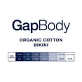 thumbnail image 9 of GapBody Women's 5-Pack Organic Cotton Stretch Bikini, 9 of 9