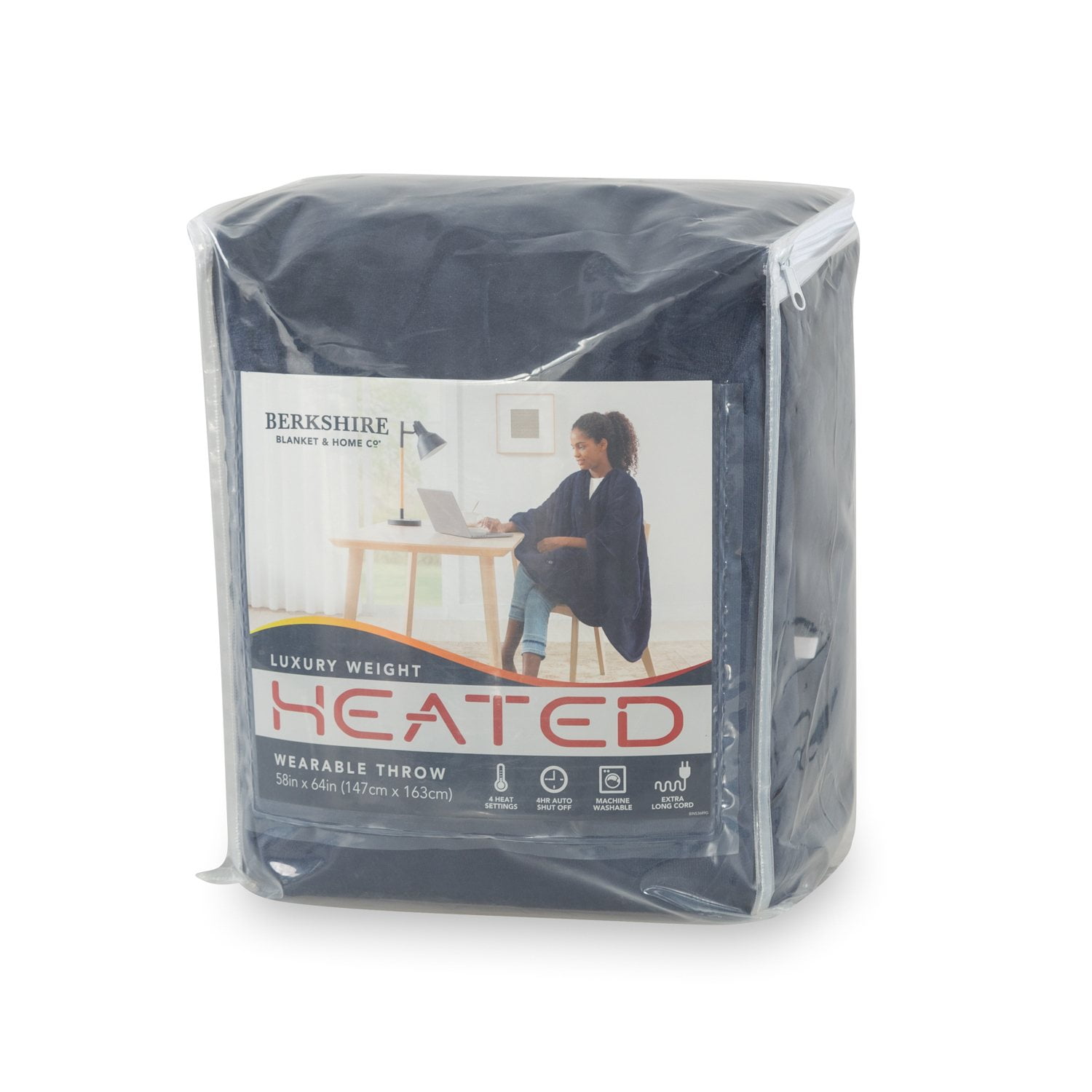 Berkshire Heated Wearable Throw - Thumbnail 4