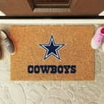 thumbnail image 2 of Logo Brands Dallas Cowboys Doormat, 2 of 5