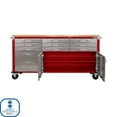 thumbnail image 4 of Seville Classics UltraHD 11 Drawer Rolling Workbench, 77" W x 20" D x 37.5" H, 4 of 18