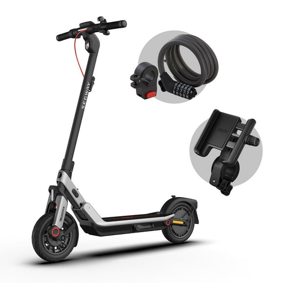 Segway E3 Pro SE Electric Scooter, 20 MPH with Lock & Phone Mount