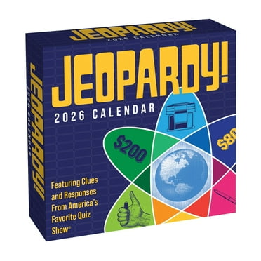 JEOPARDY! 2026 Day-to-Day Calendar