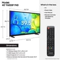 thumbnail image 2 of SAMSUNG 40” Class F6000F Series LED FHD Smart Tizen TV, 2 of 13