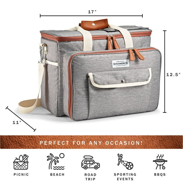Fit & Fresh The Foundry Deluxe 25-Piece Picnic Cooler Set