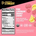 thumbnail image 2 of Honey Stinger Organic Energy Chew, Pink Lemonade, Caffeine Free Healthy Fruit Snack, 1.8 oz., 12 pk., 2 of 5