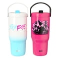 thumbnail image 1 of Zak Designs KPop 20oz Stainless Steel Sutton Flex Grip Siply Tumbler Set, 2-Pack, 1 of 7