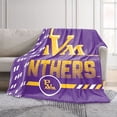 thumbnail image 2 of Logo Brands Prairie View A&M Panthers 60"x70" Super Plush Blanket, 2 of 7
