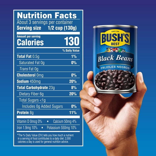 Bush's Black Beans 15 oz., 6 pk. - Samsclub.com