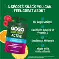 thumbnail image 4 of GoGo squeeZ Active Fruit Blend with Electrolytes Variety Pack 3.9 oz., 18 pk., 4 of 6