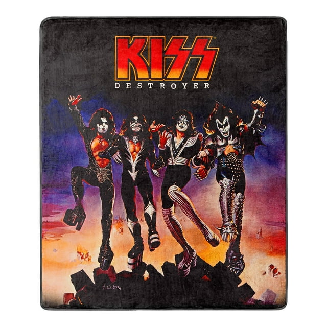 Classic Rock Band Luxury Throw Blanket, 60" x 70"