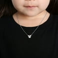 thumbnail image 5 of Disney 0.19 CT. T.W. Diamond Minnie Mouse Necklace in 14K Gold, 5 of 5