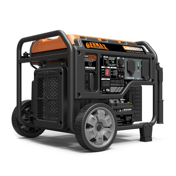 6000/5250-Watt Genmax Gas-Powered Open Frame Inverter With CO
