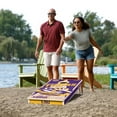 thumbnail image 6 of YouTheFan LSU Tigers 2'x4' Cornhole Board Set, 6 of 6