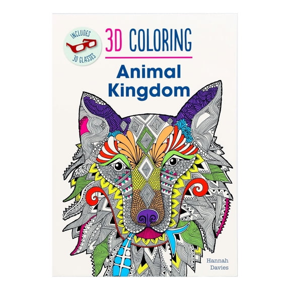 3D Coloring Bind Up by Hannah Davies, Paperback