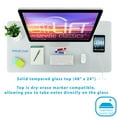 thumbnail image 3 of airLIFT Electric Sit-Stand Desk with Tempered Glass Top, Assorted Colors, 3 of 12