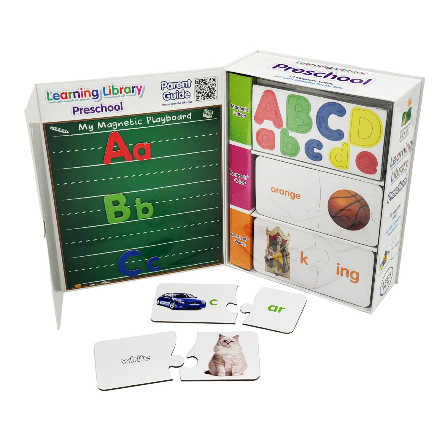 Learning Library Preschool Activity Puzzle Set, 114 Piece