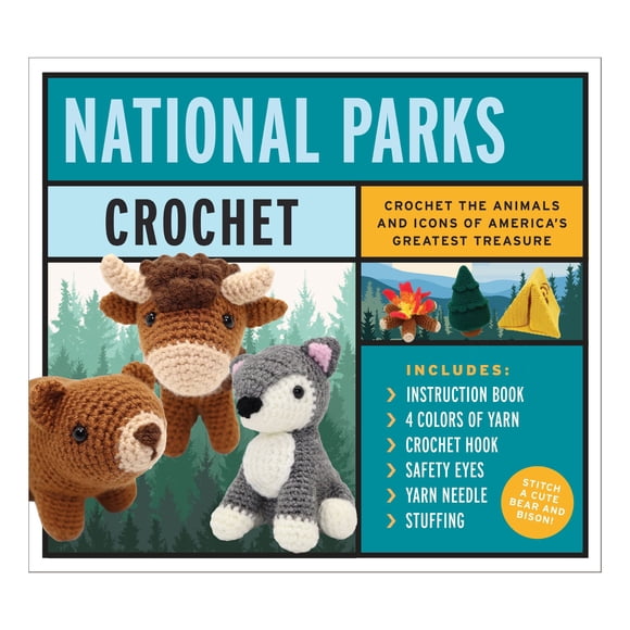 National Parks Crochet Kit by Victoria Kairis, Kit