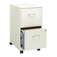 thumbnail image 5 of Hirsh 18" Deep 2-Drawer Mobile Letter Width Vertical File Cabinet, Choose Color, 5 of 18