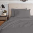 thumbnail image 2 of Purity Home 100% Organic Cotton Brushed Percale Sheet Set, Assorted Sizes, 2 of 9