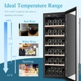thumbnail image 5 of Lanbo 20 Inch 69 Bottle Freestanding Single Zone Wine Cooler, 5 of 13