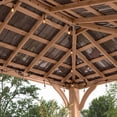 thumbnail image 5 of Backyard Discovery Barrington Cedar Gazebo with Powerport, Choose Size, 5 of 12