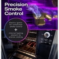 thumbnail image 6 of GE Profile™ Smart Indoor Pellet Smoker, with Active Smoke Filtration, 5 Smoke Control Settings, Electric, Countertop BBQ Appliance, 6 of 7
