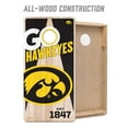 thumbnail image 3 of YouTheFan Iowa Hawkeyes 2'x4' Cornhole Board Set, 3 of 6