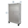 thumbnail image 2 of Seville Classics UltraHD Storage Cabinet, 48" W x 18" D x 72" H, 2 of 15
