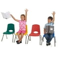 thumbnail image 2 of 12" Stack Chair Swivel Glide, 6-Piece, Choose Color, 2 of 8