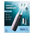thumbnail image 2 of Philips Sonicare Total Clean Rechargeable Toothbrush, Pink and Black, 2 pk., 2 of 9