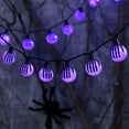 thumbnail interactive-video image 1 of Member's Mark 20ct Spooky 8-Function LED G50 Lights, 7.5' Lighted Length, 1 of 8