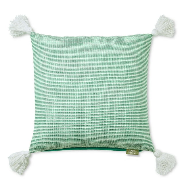 Town & Country Terra Alara Ribbed Texture Decorative Pillow, Choose Size