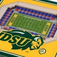 thumbnail image 3 of YouTheFan NCAA Football 3D Stadium View Coaster, Assorted Teams, 3 of 3