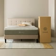 thumbnail image 1 of Zinus Night Therapy Medium 12” Memory Foam Mattress with Antimicrobial Cooling Cover, 1 of 11
