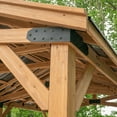 thumbnail image 9 of Backyard Discovery Norwood Cedar Gazebo with PowerPort, Choose Size, 9 of 15