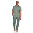 thumbnail image 2 of Lands’ End Men's Cotton Linen Button Up, 2 of 7