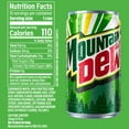 thumbnail image 2 of Mountain Dew Original Mini Cans, 7.5 fl. oz., 30 pk., 2 of 7