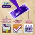 thumbnail image 3 of Swiffer Wetjet Mopping Refill Pack (2 bottles of cleaner + 32 refill pads), 3 of 10