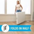 thumbnail image 3 of Lifetime 8' Light Commercial Fold-In-Half Table, White, 3 of 10